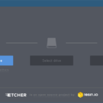 Etcher Oberfläche im Schritt "Select Image"